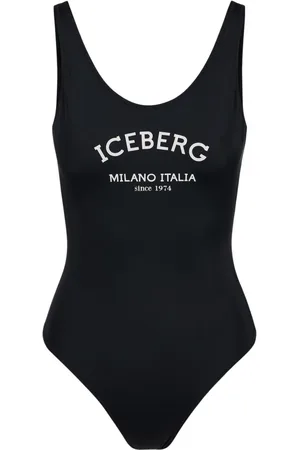 Iceberg Damen, Bademode, Schwarzk, MGröße: