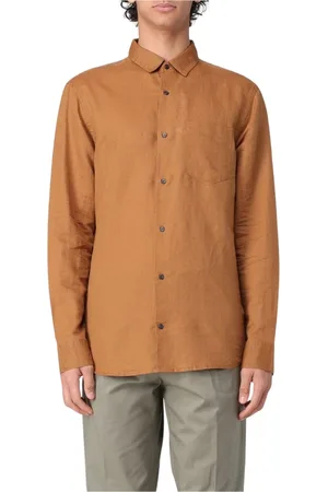 Calvin Klein Herren, Shirts, Braun, SGröße:
