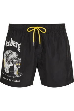 Iceberg Herren, Bademode, Schwarzk, XLGröße: