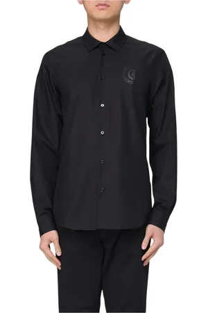 Roberto Cavalli Herren, Shirts, Schwarzk, SGröße: