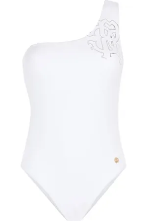Roberto Cavalli Damen, Bademode, Weiß, MGröße: