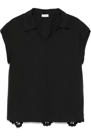 Liu Jo Damen, Oberteile, Schwarzk, MGröße:
