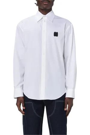 Msgm Herren, Shirts, Weiß, SGröße: