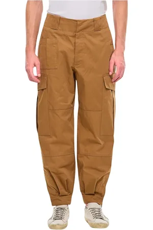 Alexander McQueen Herren, Hosen, Braun, SGröße: