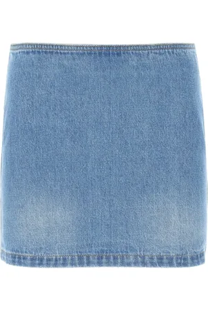 VERSACE Damen, Röcke, Blau, 2XSGröße: