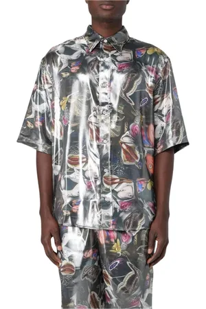 Acne Studios Herren, Shirts, Mehrfarbig, SGröße: