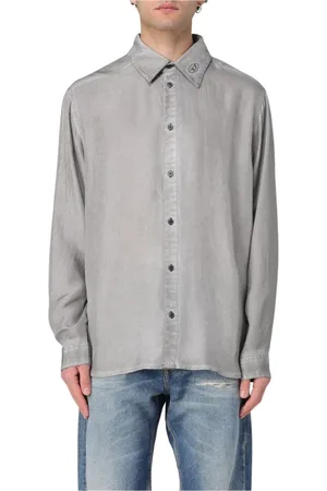 Diesel Herren, Shirts, Grau, SGröße: