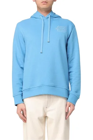 Etro Herren, Sweatshirts & Hoodies, Blau, MGröße: