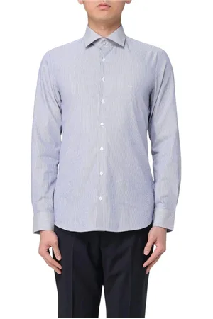 Michael Kors Herren, Shirts, Blau, 5XLGröße: