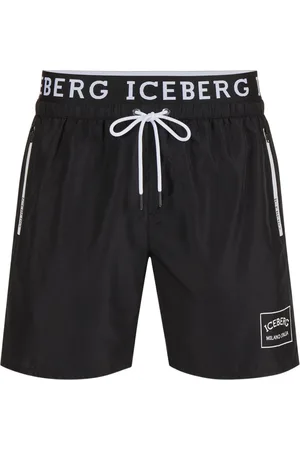 Iceberg Herren, Bademode, Schwarzk, XLGröße: