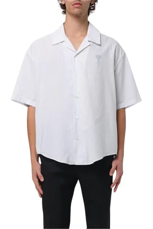 Ami Herren, Shirts, Weiß, MGröße: