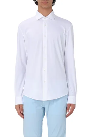 Brian Dales Herren, Shirts, Weiß, LGröße: