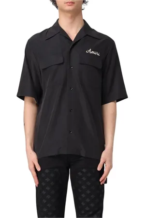 AMIRI Herren, Shirts, Schwarzk, MGröße: