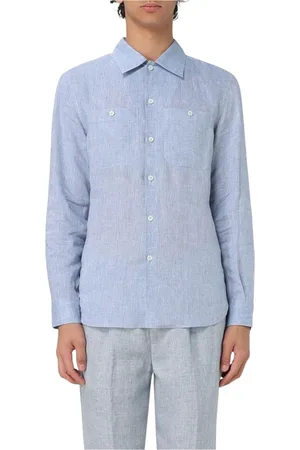 Brunello Cucinelli Herren, Shirts, Blau, XLGröße:
