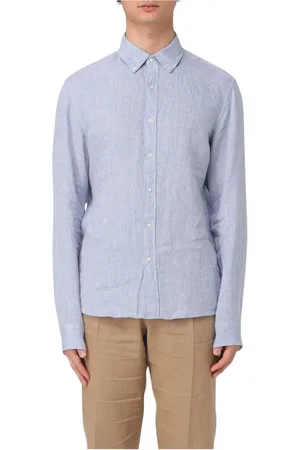 Michael Kors Herren, Shirts, Blau, LGröße: