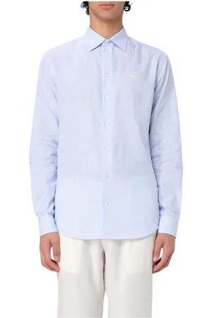 Emporio Armani Herren, Shirts, Blau, SGröße: