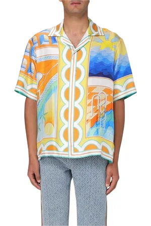 Casablanca Herren, Shirts, Mehrfarbig, MGröße: