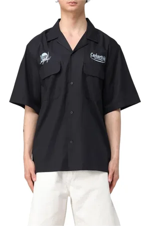 Carhartt Herren, Shirts, Schwarzk, SGröße: