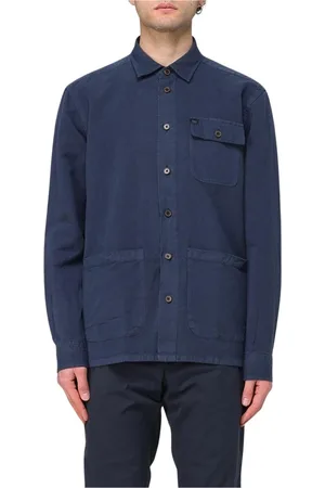 FAY Herren, Shirts, Blau, MGröße: