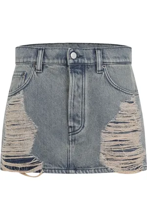Acne Studios Damen, Röcke, Blau, SGröße: