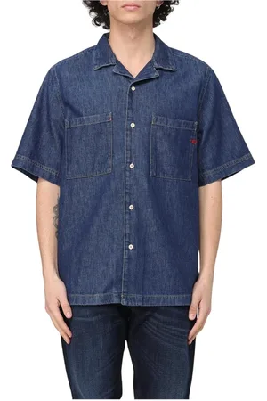 Diesel Herren, Shirts, Blau, MGröße: