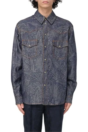 Etro Herren, Shirts, Blau, SGröße:
