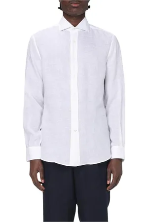 Brunello Cucinelli Herren, Shirts, Weiß, MGröße: