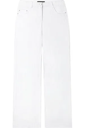 Luisa Cerano Damen, Jeans, Weiß, MGröße: