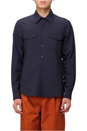 Aspesi Herren, Shirts, Blau, MGröße:
