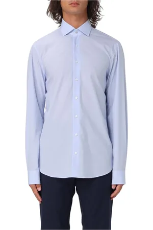 Michael Kors Herren, Shirts, Blau, 5XLGröße: