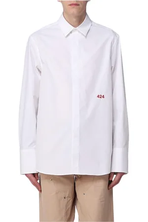 424 FAIRFAX Herren, Shirts, Weiß, MGröße: