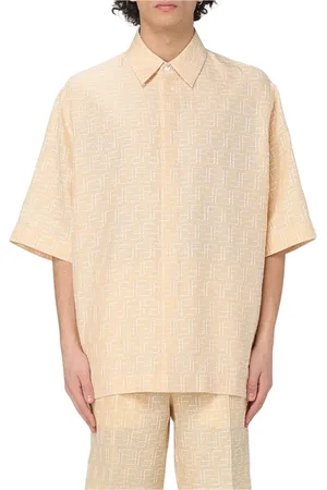 Fendi Herren, Shirts, Gelb, SGröße:
