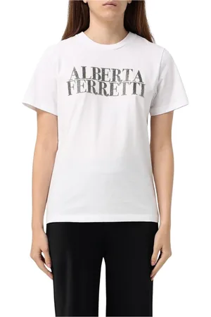 Alberta Ferretti Damen, Oberteile, Weiß, MGröße: