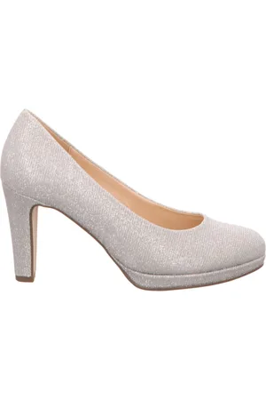 Gabor Damen, Schuhe, Grau, 39 1/2 EUGröße: