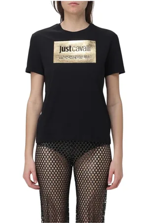 Roberto Cavalli Damen, Oberteile, Schwarzk, XSGröße: