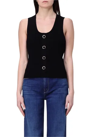 Twin-Set Damen, Oberteile, Schwarzk, SGröße: