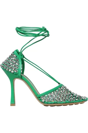 Bottega Veneta Damen, Schuhe, Grün, 35 EUGröße: