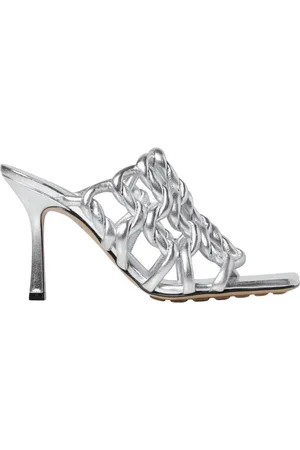 Bottega Veneta Damen, Schuhe, Grau, 38 EUGröße: