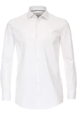 Casa Moda Herren, Shirts, Weiß, SGröße: