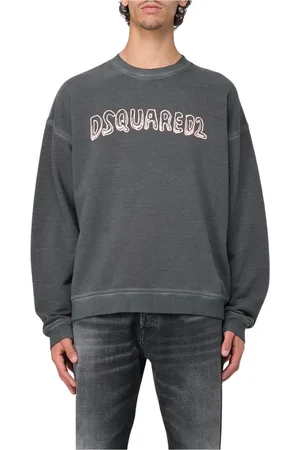 Dsquared2 Herren, Sweatshirts & Hoodies, Grau, XLGröße: