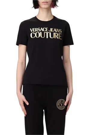 VERSACE Damen, Oberteile, Schwarzk, XSGröße: