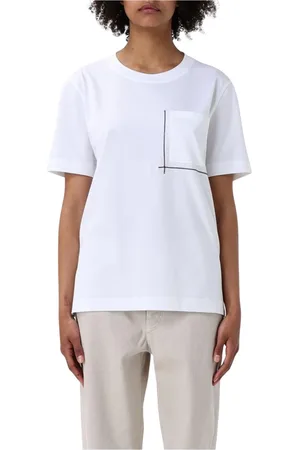 Brunello Cucinelli Damen, Oberteile, Weiß, MGröße:
