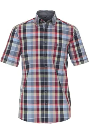 Casa Moda Herren, Shirts, Mehrfarbig, MGröße: