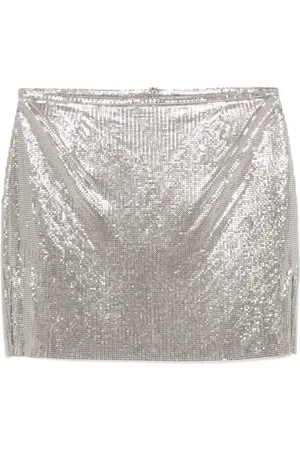 Paco rabanne Damen, Röcke, Grau, XSGröße: