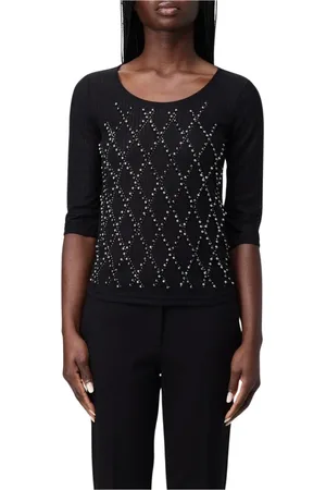 Twin-Set Damen, Oberteile, Schwarzk, XSGröße:
