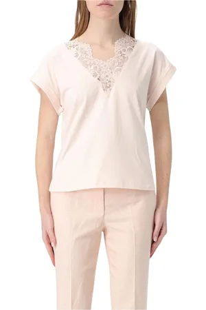 Twin-Set Damen, Oberteile, Rosa, MGröße: