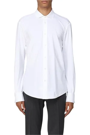 Brian Dales Herren, Shirts, Weiß, SGröße: