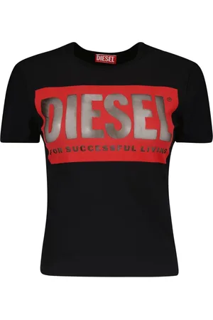 Diesel Damen, Oberteile, Schwarzk, SGröße: