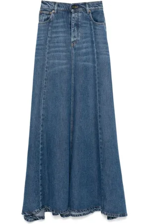 SEMICOUTURE Damen, Röcke, Blau, 2XSGröße: