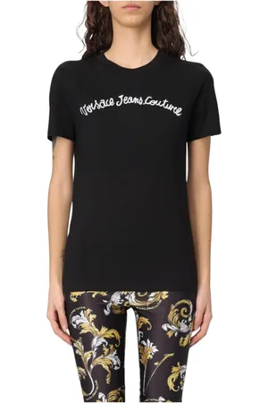 VERSACE Damen, Oberteile, Schwarzk, XSGröße: